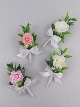 Котильоны для родителей, свидетелей, старост, булавки для свадебных бутоньерок