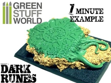 Скалка Green Stuff Валик с текстурой Руна