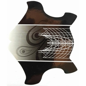 NAJLEPSZE SZABLONY do paznokci premium * 100 SZT