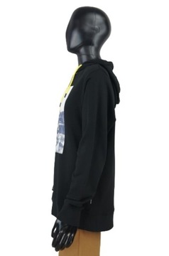 JACK&JONES BLUZA JCOPHONE SWEAT HOOD - BLACK (XL)