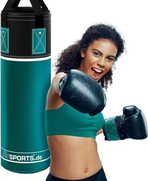 WOREK BOKSERSKI 5,5 KG DLA MŁODZIEŻY RĘKAWICE BOKSERSKIE OWIJKI TORBA