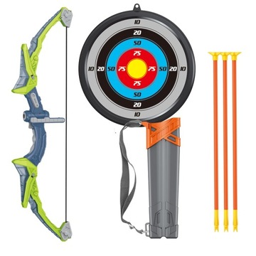 СВЕТЯЩИЙСЯ СВЕТЯЩИЙСЯ ЛУК, 3 СТРЕЛЫ, ЩИТ, КОЛЧАН, НАБОР ДЛЯ СТРЕЛЬБЫ ДЛЯ ДЕВОЧЕК, БЕЗОПАСНЫЙ