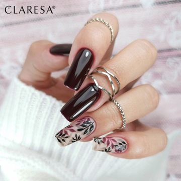CLARESA STAY COSY HYBRID ЛАК ДЛЯ НОГТЕЙ ОСЕНЬ КОРИЧНЕВЫЙ КРАСНЫЙ ВЫБОР ЦВЕТОВ