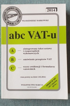 ABC VAT-u 2014 Włodzimierz Markowski