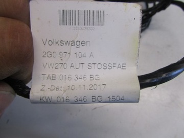 INSTALACE SVAZEK PDC VOLKSWAGEN OE 2G0971104A