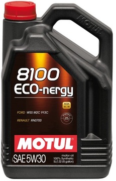 Olej syntetyczny Motul 8100 Eco-nergy 5 l 5W-30