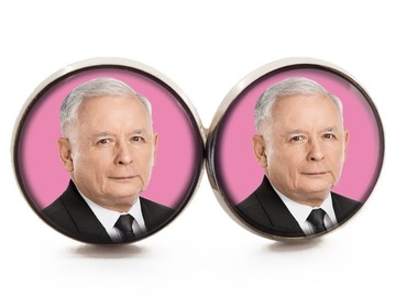 Spinki do Mankietów Jarosław Kaczyński Prezes PIS
