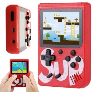 MINI KONSOLA PRZENOŚNA RETRO 400 GIER DLA DZIECI PODŁĄCZYSZ DO TV