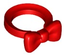 Lego Nowa Muszka Red Minifigure Bow Tie 27151