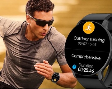 Часы SMARTWATCH SMARTBAND Пульсометр Шагомер AMOLED