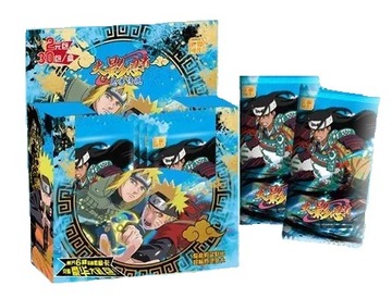 Karty Naruto Boostery Kart Do Gry w Wojne Kolekcja