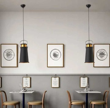 ПОДВЕСНОЙ СВЕТИЛЬНИК METAL LOFT ASTI A EDISON GOLD RETRO