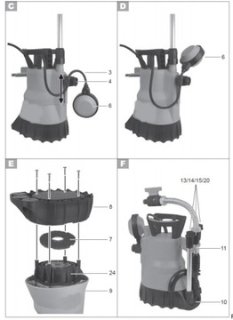 ПОГРУЖНОЙ НАСОС ДЛЯ ДОЖДЕВОЙ ВОДЫ ИЗ БОЧКИ 5200л