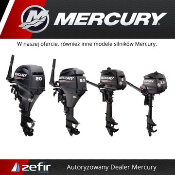 SILNIK ZABURTOWY MERCURY 9,9EL CT MANETKA - 05760