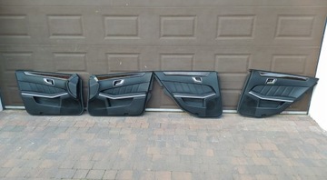 BOCZEK DRZWI SKÓRA LED MERCEDES W212 S212 KOMBI EU