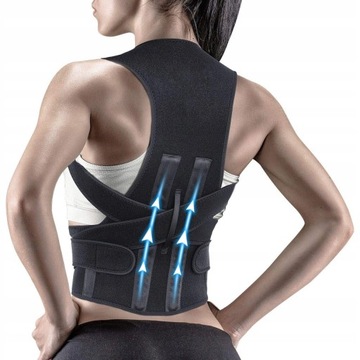 Korektor postawy ailen C-Posture Corrector-Black czarny rozm. XL