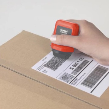 PIECZĄTKA TRODAT ID PROTECTOR 3w1 DO LISTÓW KARTONÓW OCHRONY DANYCH ROLLER