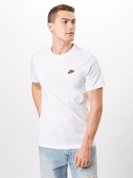 T-shirt biały prosty Nike S