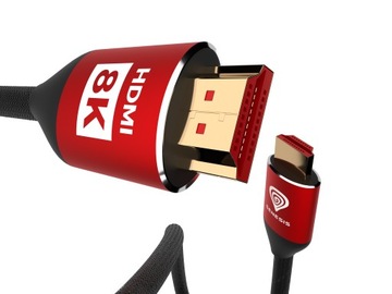 КАБЕЛЬ HDMI M/M V2.1 3M 8K 60HZ ПРЕМИУМ ДЛЯ PS5/PS4
