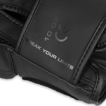 RĘKAWICE BOKSERSKIE SPARINGOWE CZARNE TRENINGOWE BUSHIDO RAPTOR 12 oz