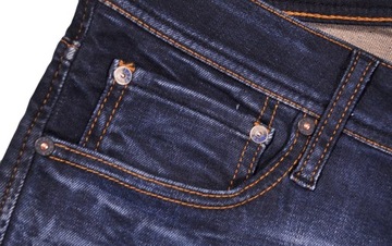 JACK AND JONES spodnie BLUE jeans TIM W32 L34