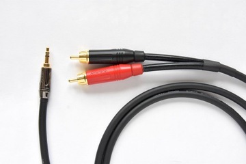 Interkonekt minijack RCA MOGAMI 2549 50 wiim
