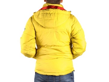 Kurtka męska zimowa pikowana Tommy Jeans yellow
