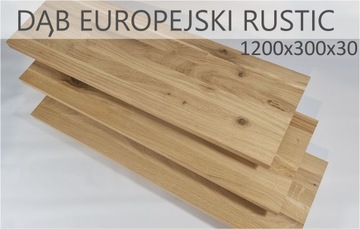 schody, stopnie dąb rustic 1200x300x30mm