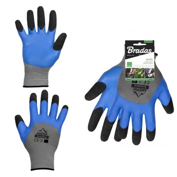 Латексные защитные рабочие перчатки, размер 8 Bradas ARCTIC 12x RWA8