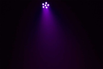 Мощный рефлектор PAR SPOT 6x 3 Вт CW WW UV DJ клуб