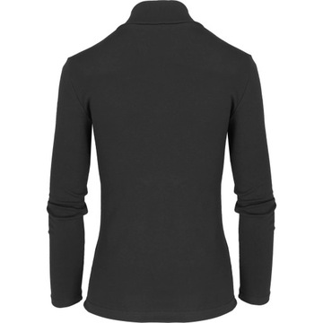 Półgolf Damski Cienki Elastyczny Sweter czarny XL