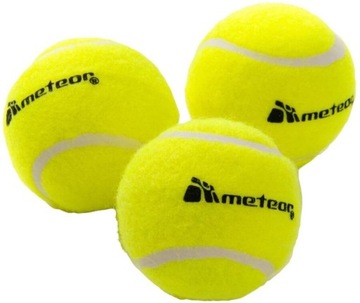 METEOR Balls Теннисные мячи, без давления, для отдыха, 3 шт.