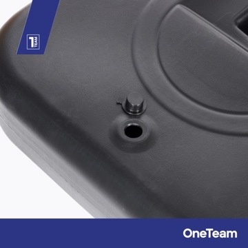 Баскетбольная корзина OneTeam BH02, черная, 230-305 см