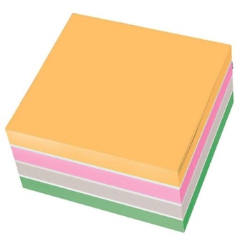 Кубик офісний колір клеєна 84x84x35 PROTOS
