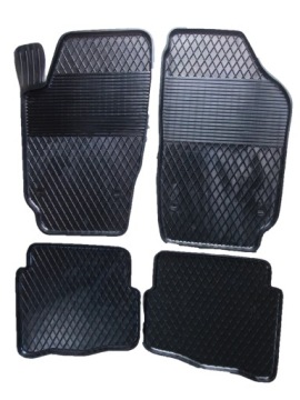 Gumové koberce Seat Ibiza 3 2002-2008 Korytkové