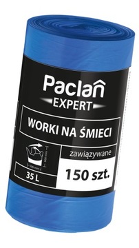 WORKI NA ŚMIECI UNIWERSALNE EXPERT 35L/150 SZT. PACLAN