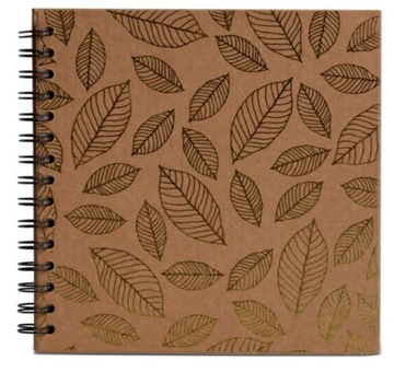 Album na spirali Złote Liście HAPPY COLOR ECO duży
