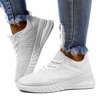 Buty Damskie Sportowe koturna adidasy Logan r.39