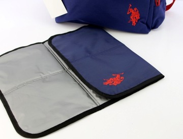 Сумка Складная дорожная пеленальная пеленка, мягкая для мам, США. Поло Ассн. УНИКАЛЬНЫЙ