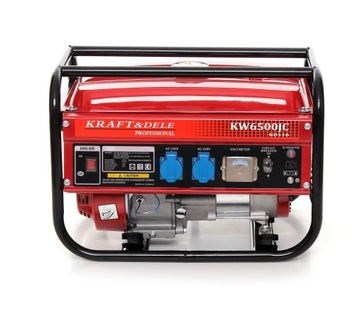 AGREGAT PRĄDOTWÓRCZY GENERATOR PRĄDU 2500W 230V 1FAZOWY 12V