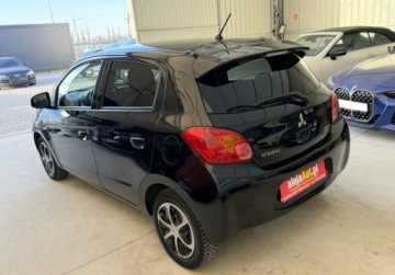 Mitsubishi Space Star Hatchback 5d 1.2 80KM 2014 Mitsubishi Space Star 1.2 BENZ 80 KM 2015r 1 Wlasciciel Warszawa, zdjęcie 4