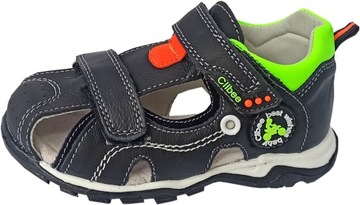 Skórzane sandałki 100% skóra r30 18,6 cz P7-144