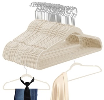 ВЕЛЮРОВЫЕ ВЕШАЛКИ ДЛЯ ОДЕЖДЫ 40 ШТ. ОДЕЖДА ДЛЯ ГАРДЕРОБА ВЕЛЮРОВАЯ ВЕШАЛКА ДЛЯ ОДЕЖДЫ