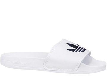 ADIDAS ADILETTE LITE BIAŁE KLAPKI BASEN ORIGINALS