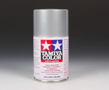 MODELARSKA FARBA W SPRAYU SREBRNA TAMIYA 100ml TS-30 SILVER LEAF (MATT)