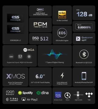 Сетевой стример EverSolo DMP-A6 Master Edition MQA