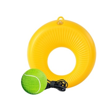 Piłka tenisowa ze sznurkiem Trenażer tenisowy 1x baza trenerska, 1x