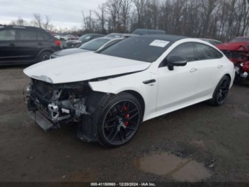Mercedes AMG GT C190 2021 Mercedes-Benz AMG GT 2021 r., 3,0L GT 43 4-DOOR COUPE 3.0 Benzyna 362KM, zdjęcie 3