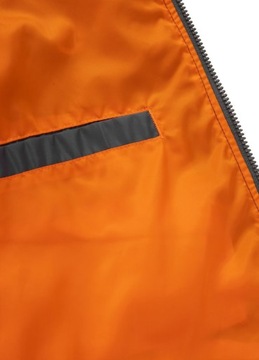 МУЖСКАЯ ВЕСЕННЯЯ КУРТКА PITBULL БЕЗ КАПЮШОНА MA-1 ЛОГОТИП 2 ГРАФИТ РАЗМЕР L