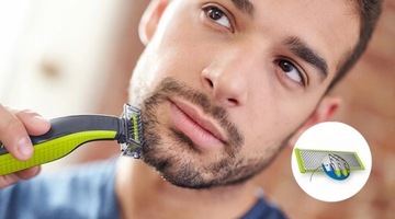 ШАРВЕР PHILIPS Oneblade QP2520/20 С 3 НАСАДКАМИ